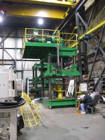 Lawton 750 Ton Hydraulic Press, Machine ID: 4630